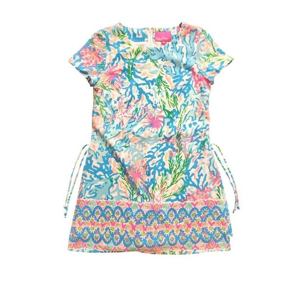 Lilly Pulitzer Pants - Lilly Pulitzer Blanca Stretch Romper Short Sleeve Coral Bay size 2